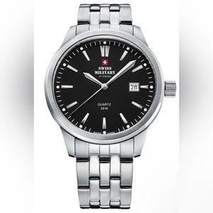 Mens Watch Swiss Military By Chrono SMP36009.01, Quartz, 41mm, 5ATM